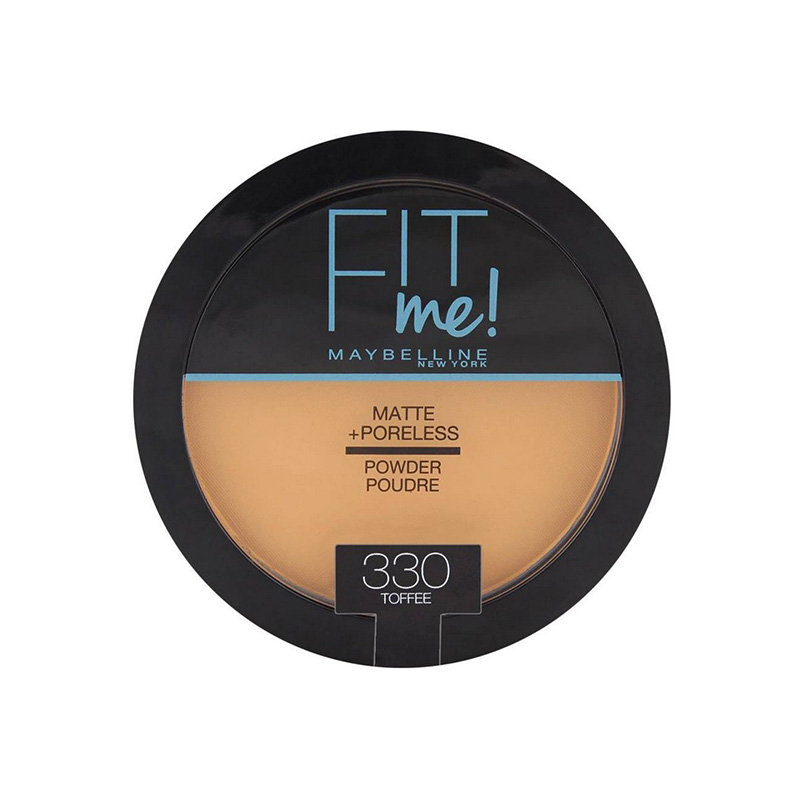 Maybelline - FOND DE TEINT POUDRE FIT ME MATTE - Caramel doré 330